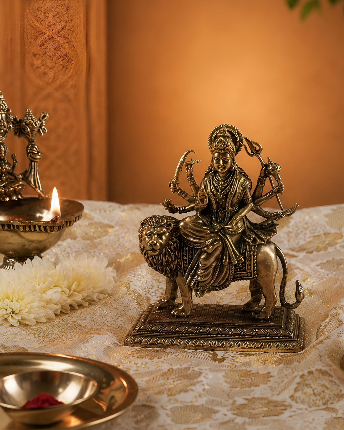 Durga Mata Sitting