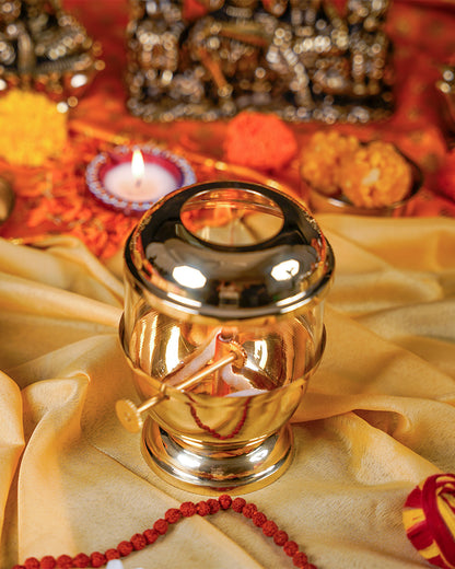 Diya With Cover