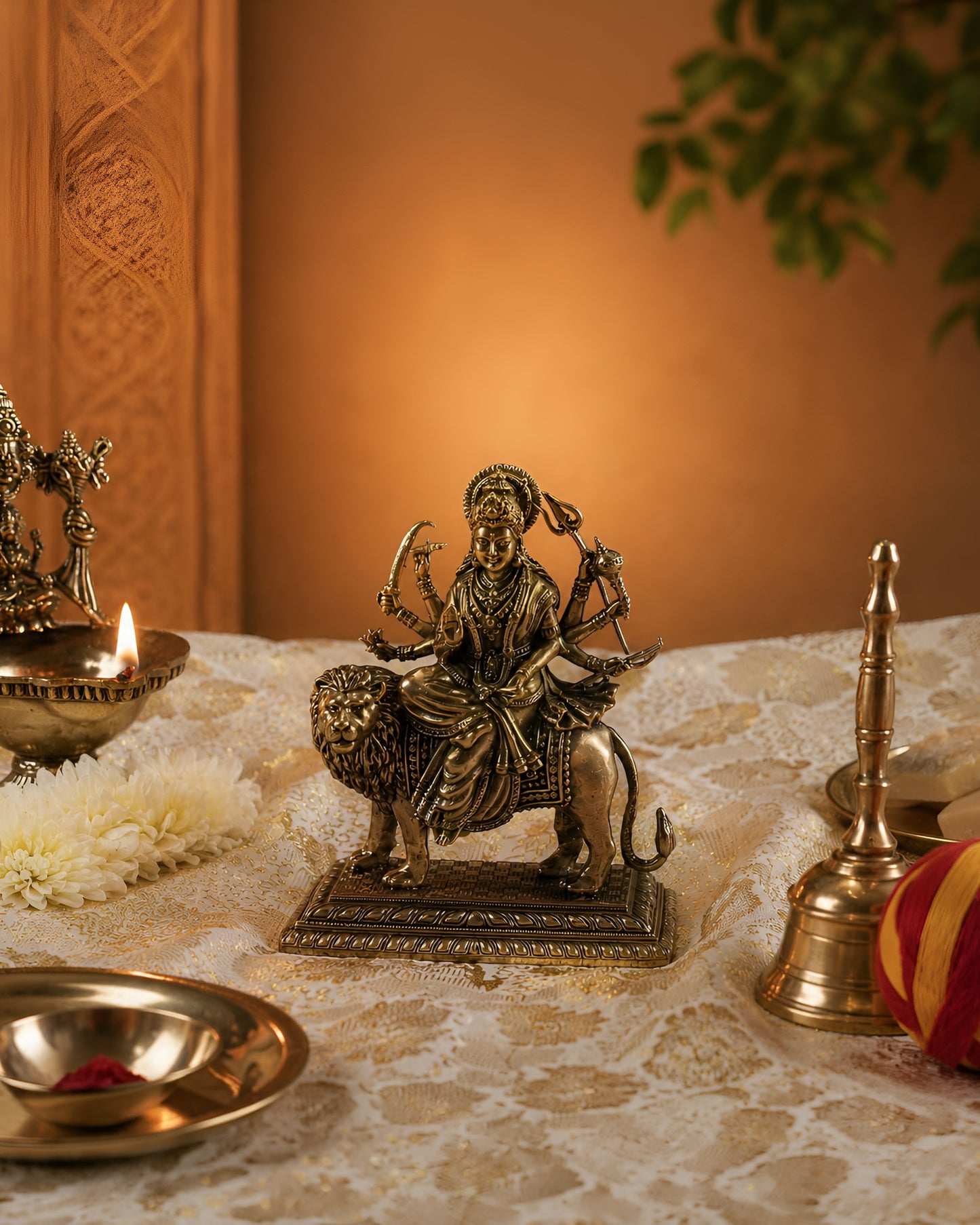 Durga Mata Sitting